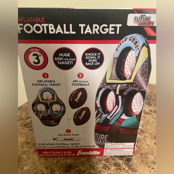 Inflatable Football Target - Picture 2 of 2